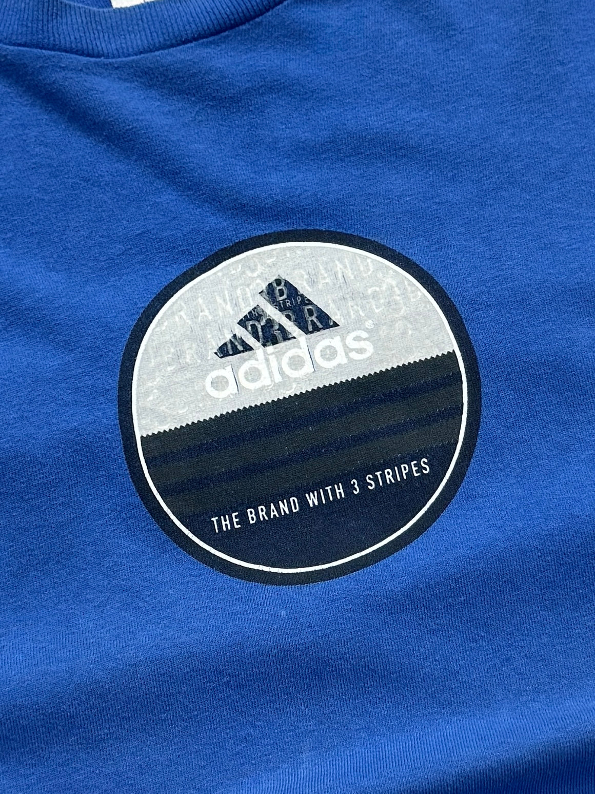 Vintage 90s Adidas Logo Tee (L)