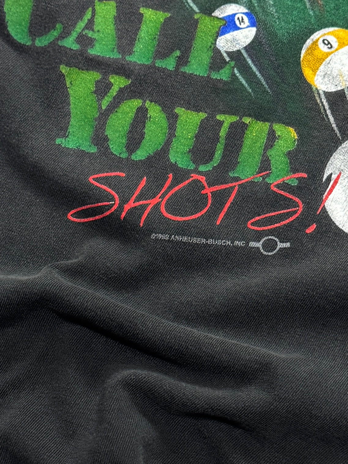 Vintage 1998 Budweiser Billiards Tee (L)