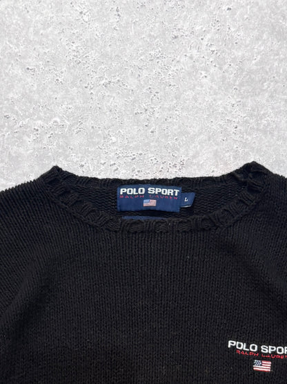 Vintage Polo Sport Ralph Lauren Knitted Sweater (XL)