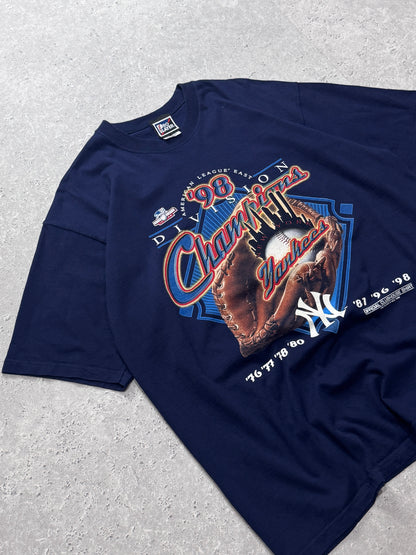Vintage 1998 New York Yankees Championship Tee (XL)