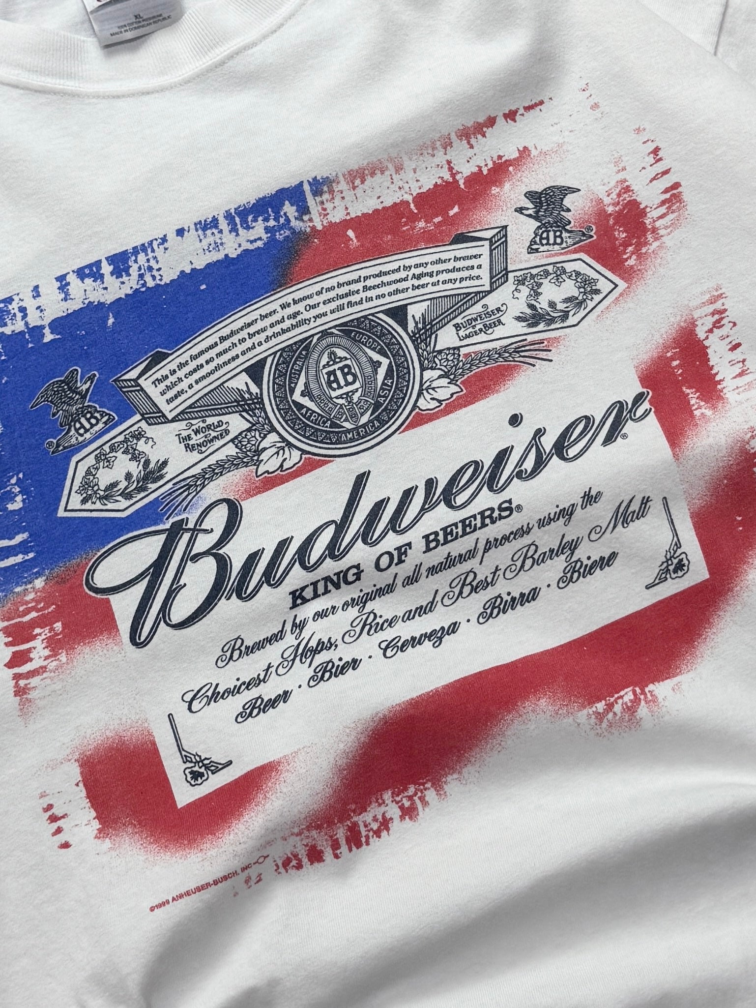 Vintage 1999 Budweiser King of Beers Tee (XL)