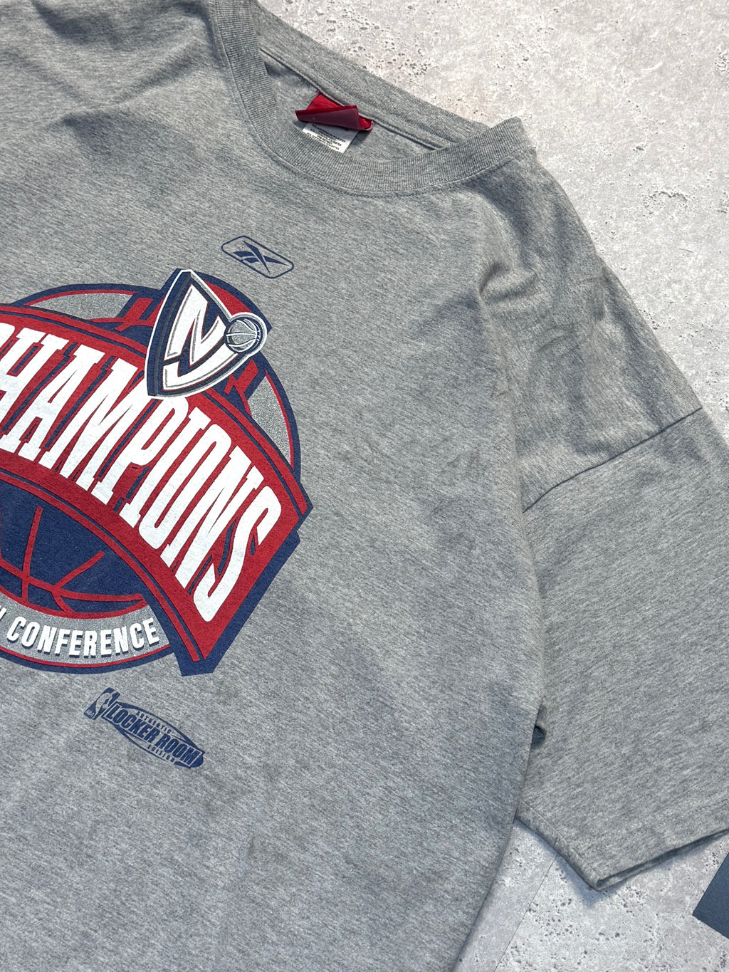 Vintage 2003 Reebok X Brooklyn Nets NBA Finals Tee (2XL)