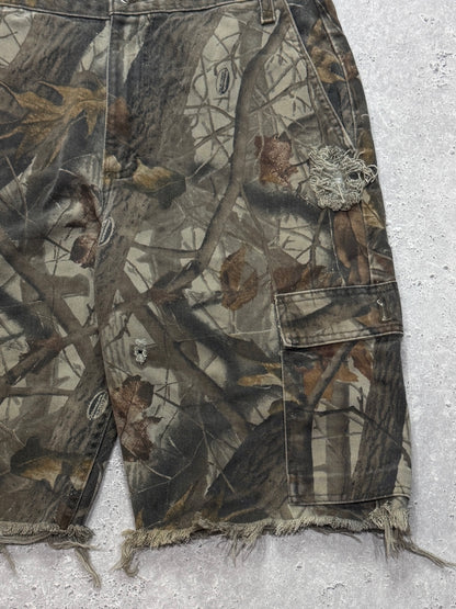 Vintage Wrangler Real Tree Cargo Shorts (32")