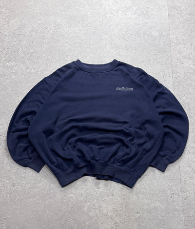 Vintage 90s Adidas Logo Sweater (L)
