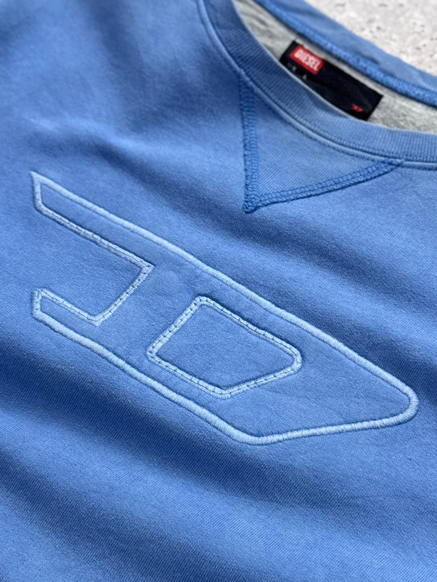 Vintage Y2K Diesel Embroidered Sweater (L)