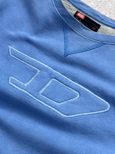 Vintage Y2K Diesel Embroidered Sweater (L)