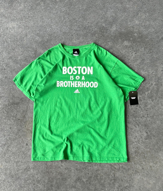 Vintage 00s Adidas x Boston Celtics Tee (L)