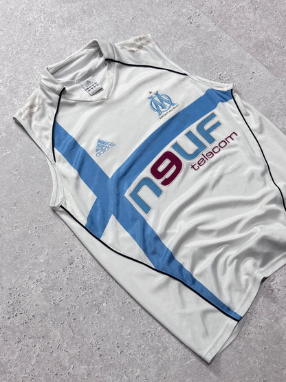 Vintage 2000s Adidas X Marseille Football Tank (M)