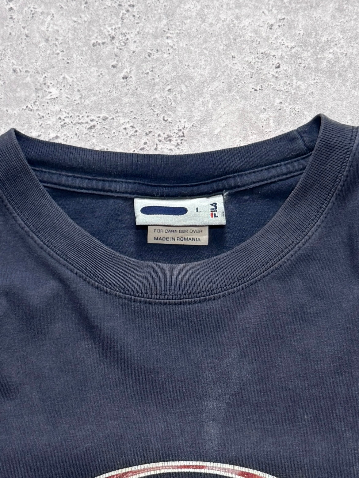 Vintage 90s Fila Spellout Tee (L)