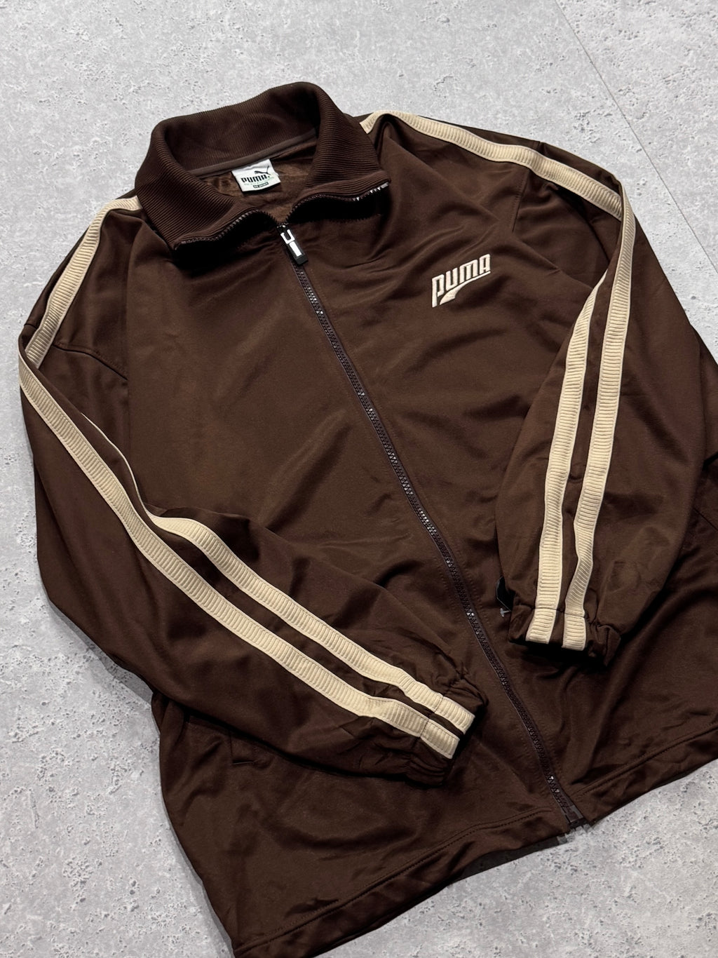 Vintage 2000s Puma Spellout Track Jacket (M)
