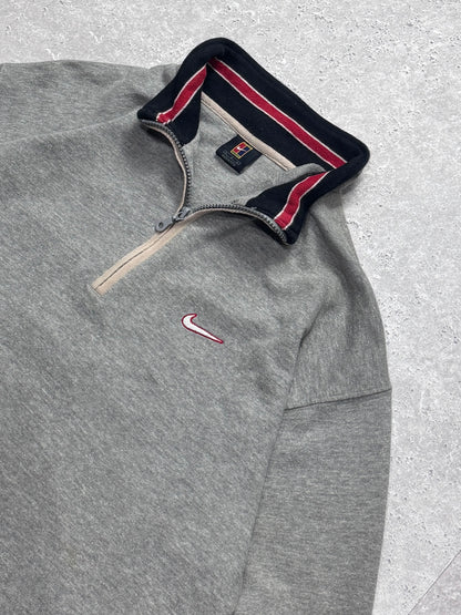 Vintage 2000s Nike Quarter Zip Sweater (L)