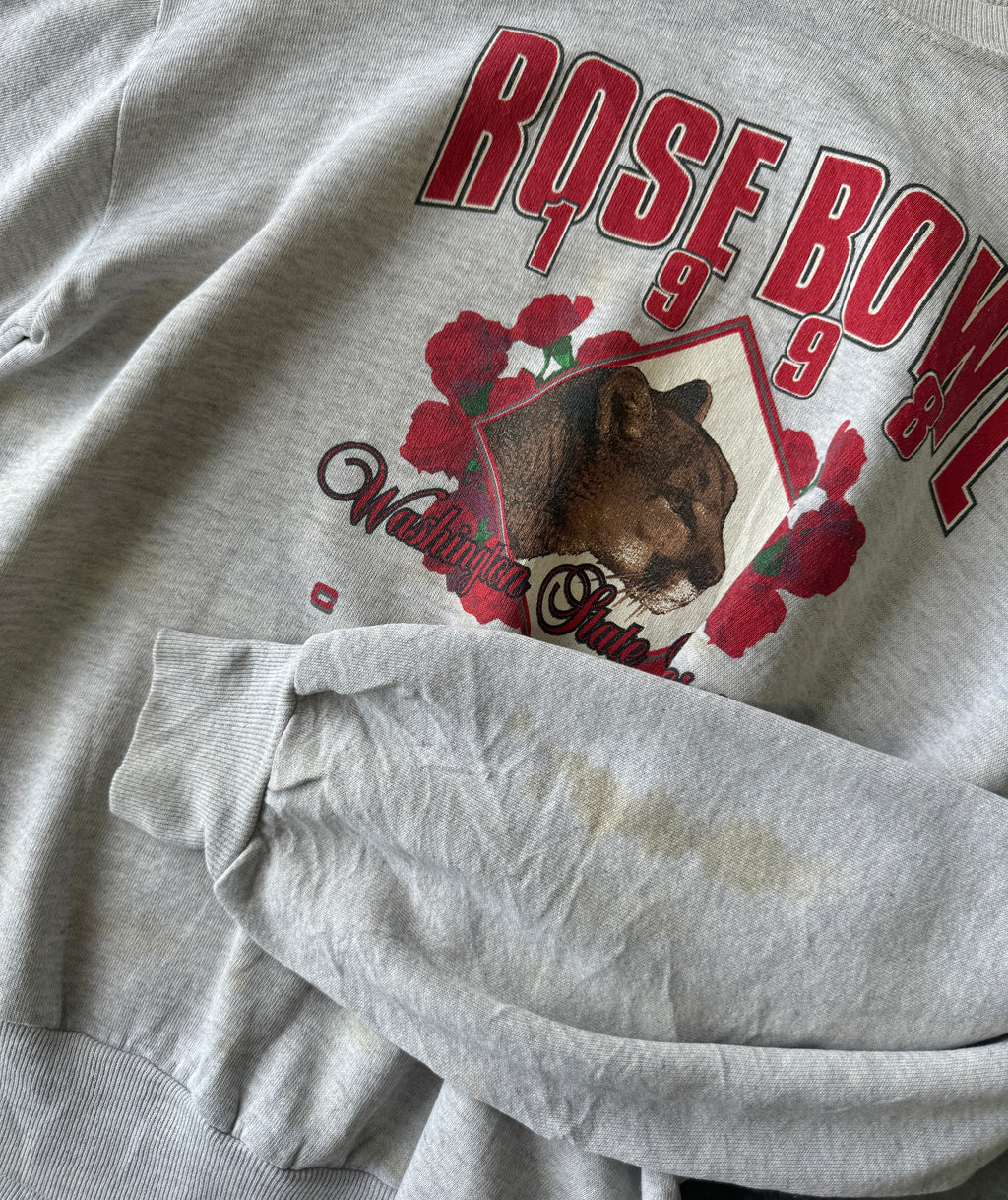 Vintage 90s Washington State Rose Bowl Sweater (M)