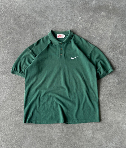 Vintage 90s Nike Embroidered Polo Shirt (XL)