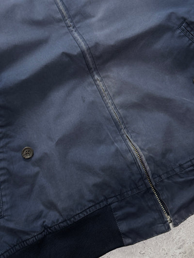 Vintage Polo Ralph Lauren Plaid Lined Harrington Jacket (L)