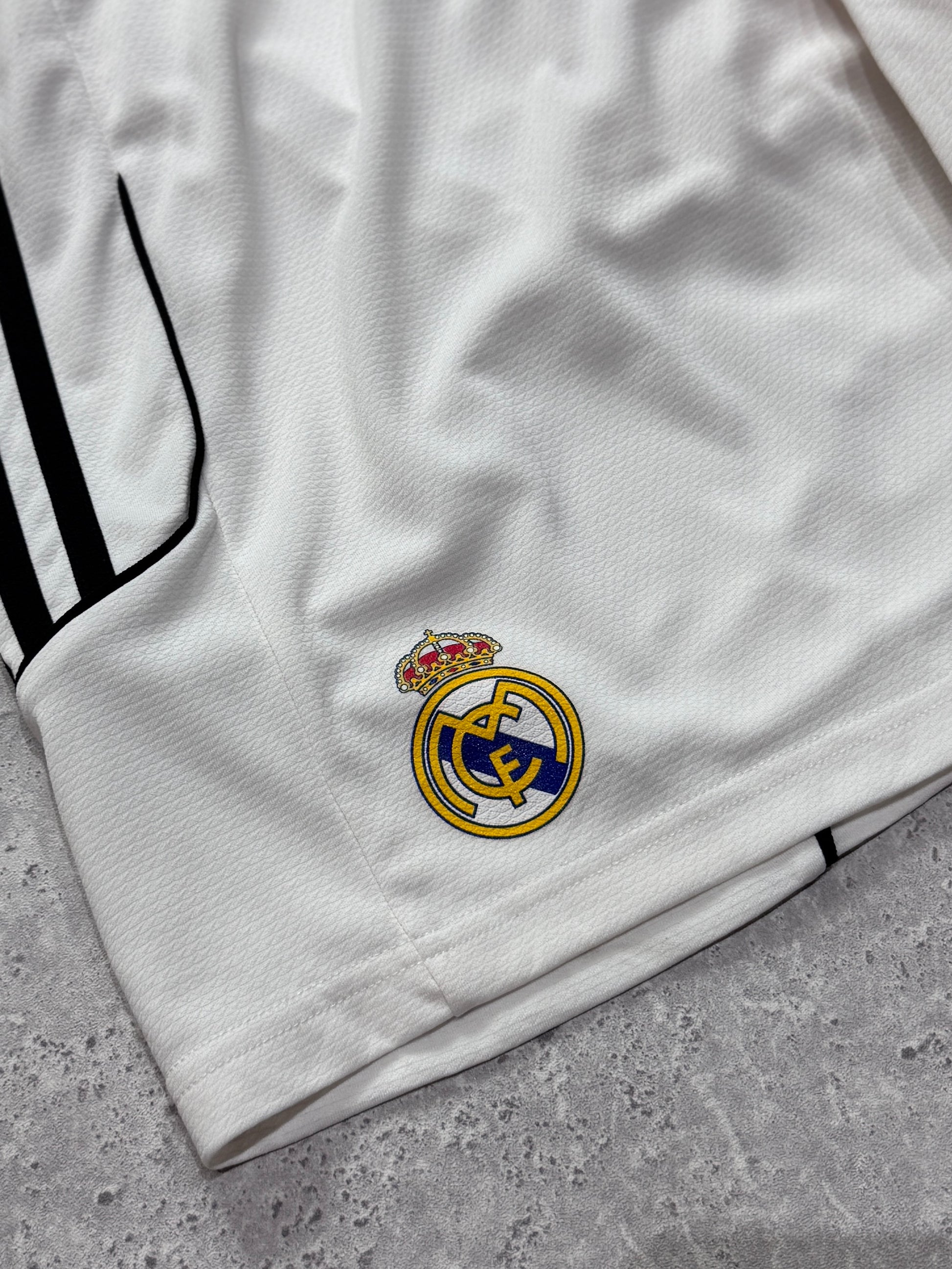 Vintage 2000s Adidas X Real Madrid Football Shorts (S)
