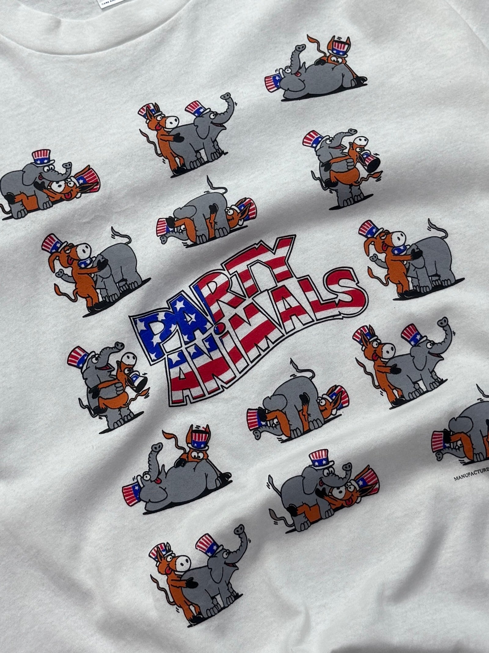 Vintage 90s Party Animals Parody Tee (L)