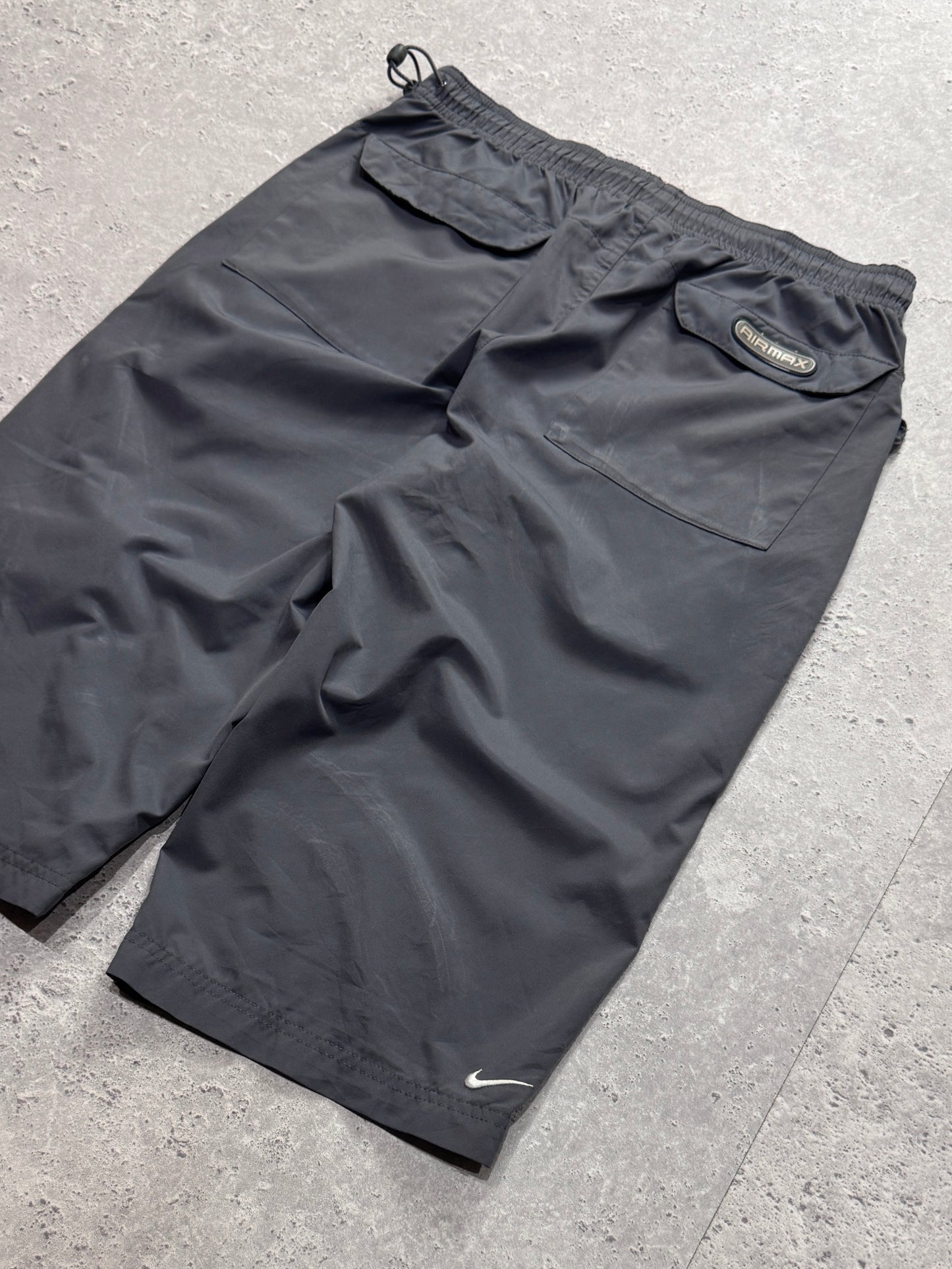 Vintage 2000s Nike Air Max 3/4 Track Shorts (30")