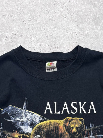 Vintage 90s Alaska Nature Sweater (L)