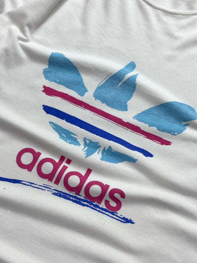 Vintage 90s Adidas Logo Tee (XL)