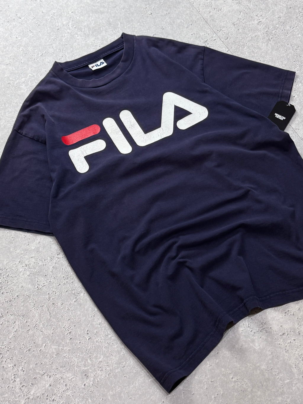 Vintage 2000s Fila Logo Tee (XL)