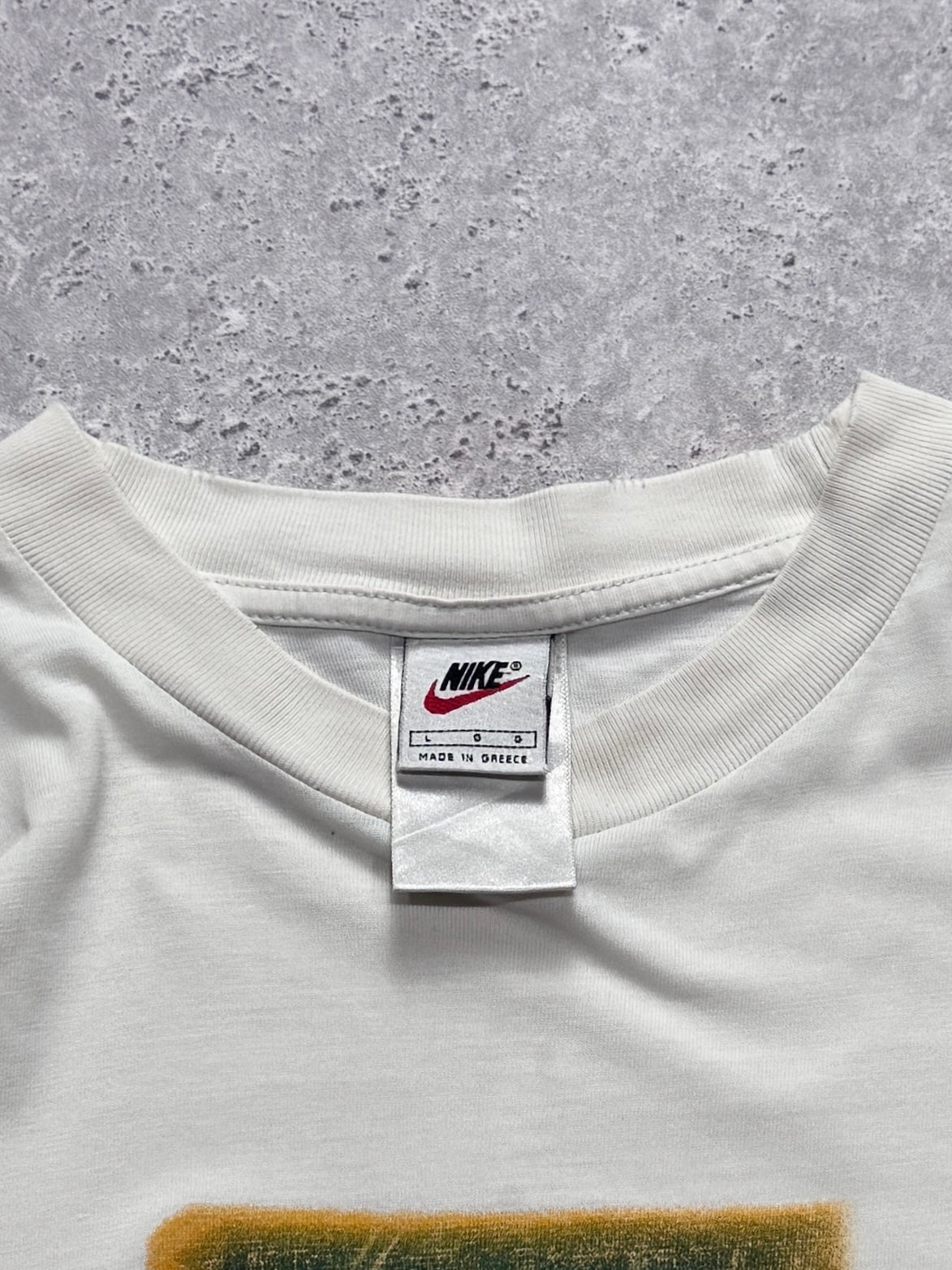 Vintage 90s Nike Logo Tee (L)