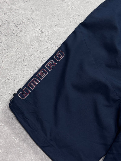 Vintage 2000s Umbro Adjustable 3/4 Track Shorts (M)