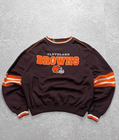 Vintage 90s Cleveland Browns NFL Embroidered Sweater (L)