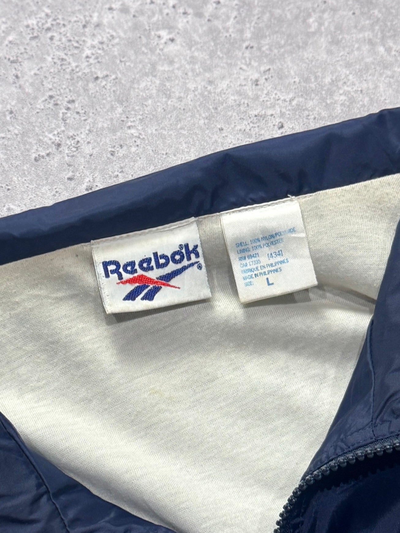 Vintage 90s Reebok Windbreaker Jacket (L)