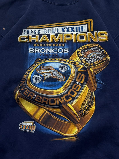 Vintage 1999 Denver Broncos NFL Sperbowl Sweater (M)
