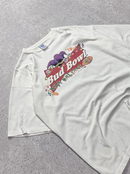 Vintage 1997 Bud Bowl New Orleans Tee (XL)