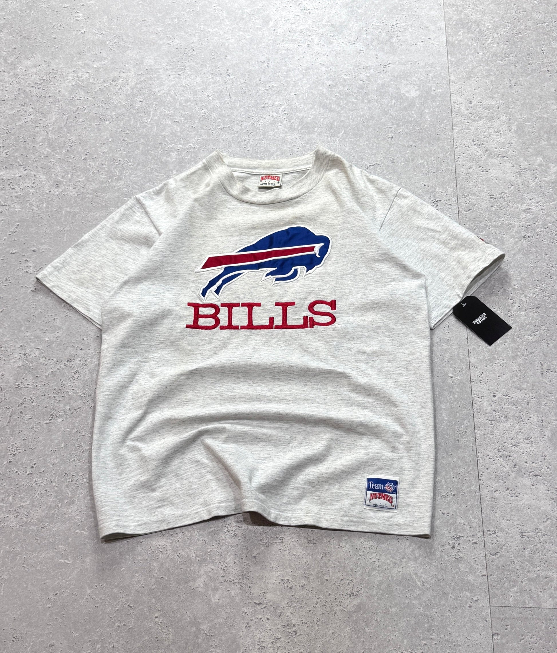 Vintage 90s Embroidered Buffalo Bills NFL Tee (L)