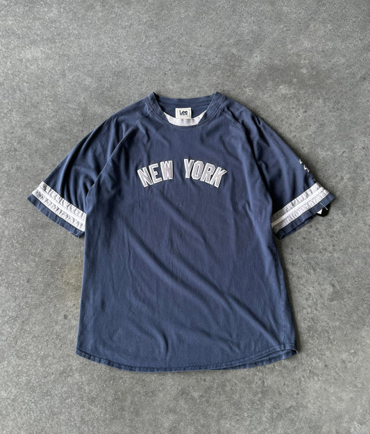 Vintage 00s New York Yankees Embroidered Tee (XL)