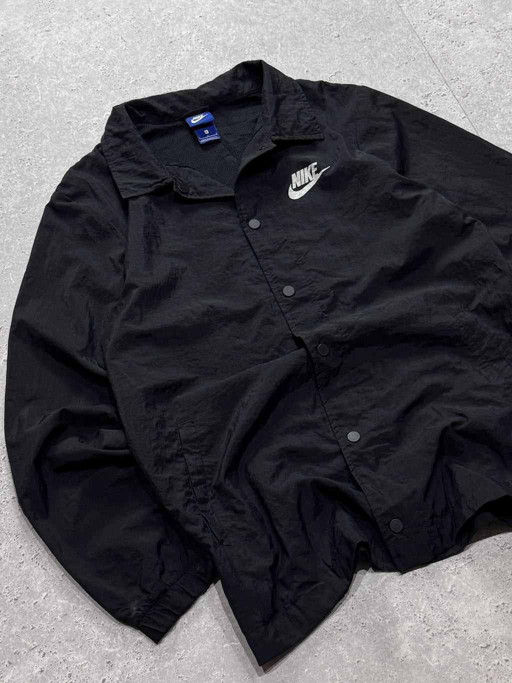 Vintage 2000s Nike Button Down Windbreaker Jacket (L)