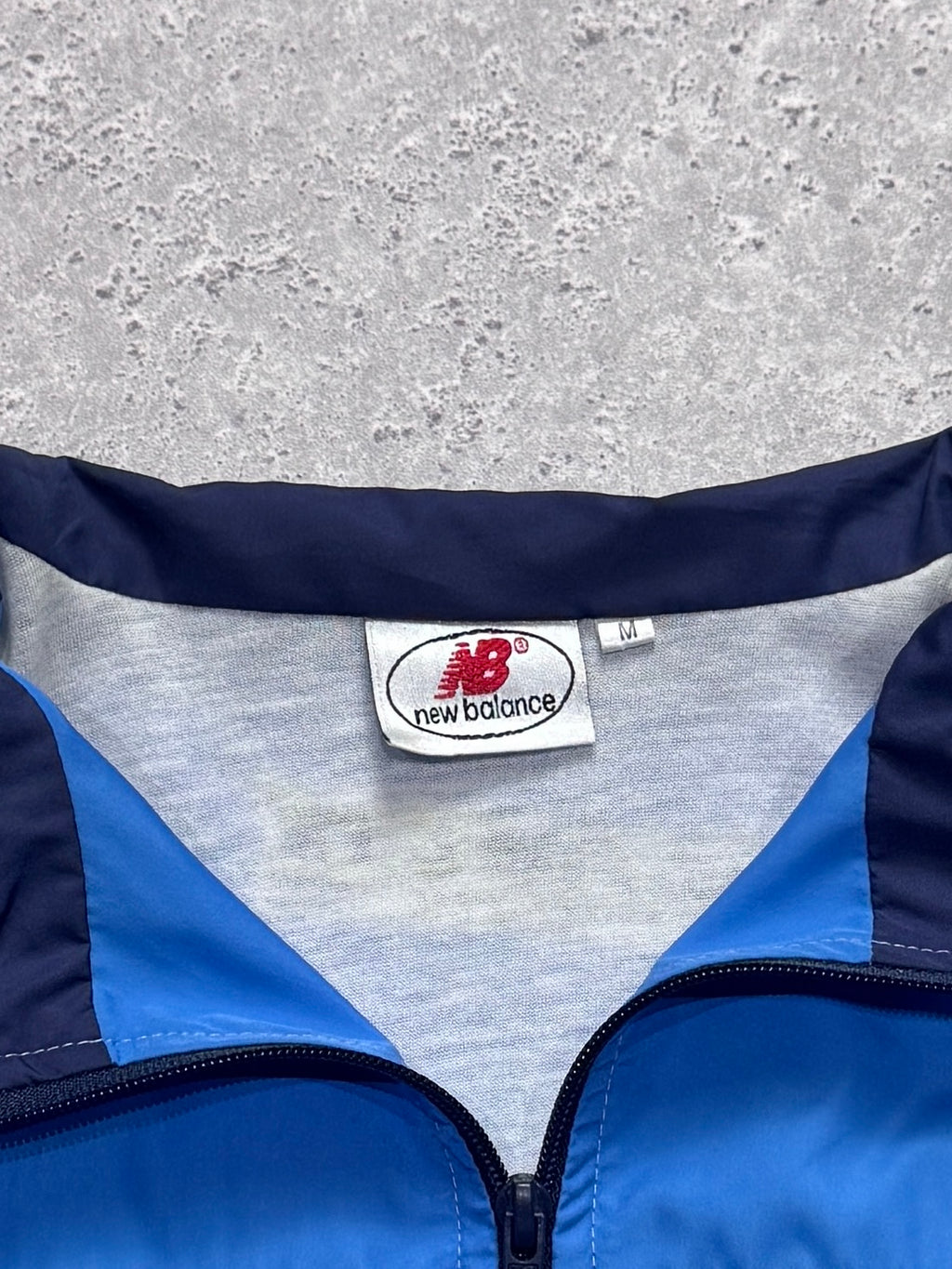 Vintage 90s New Balance Running Windbreaker Jacket (M)