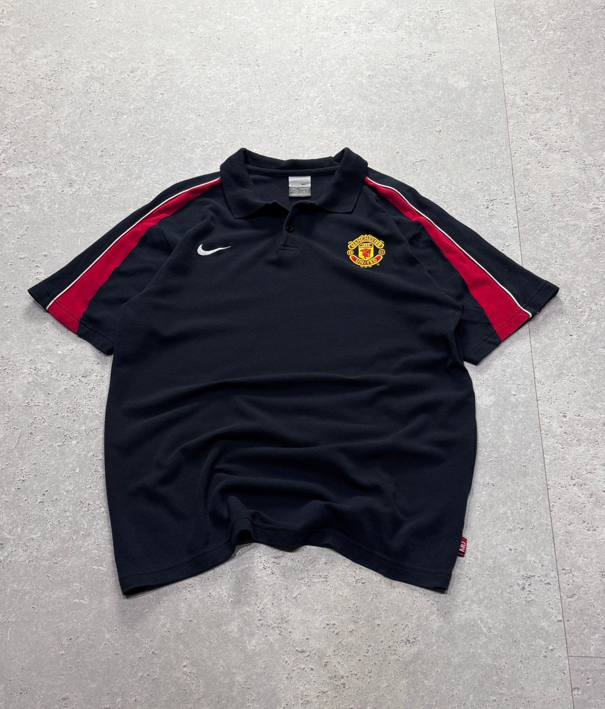 Vintage 2000s Nike X Manchester United FC Polo Shirt (M)