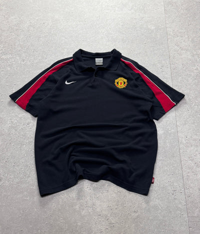 Vintage 2000s Nike X Manchester United FC Polo Shirt (M)