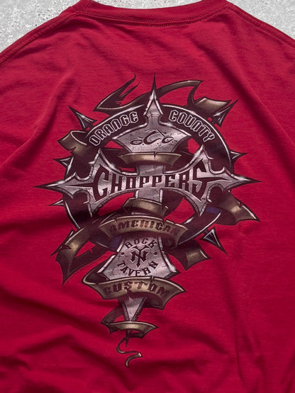 Vintage 2000s Orange County Choppers Biker Tee (L)