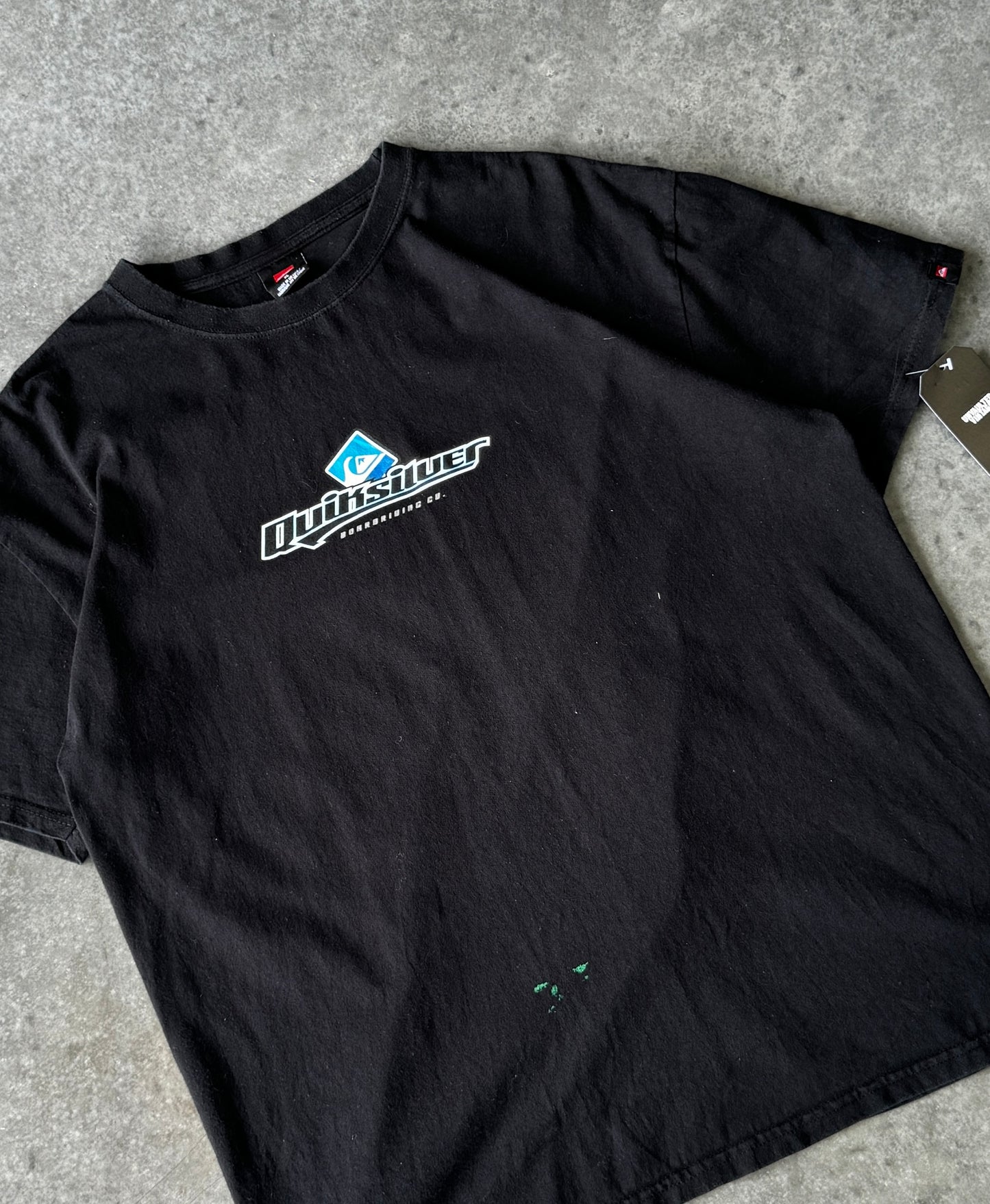 Vintage 00s Quiksilver Logo Surf Tee (L)