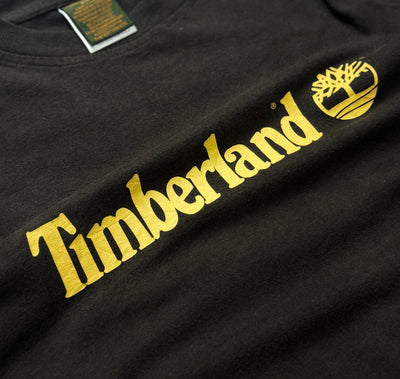 Vintage Timberland Spellout Long Sleeve Tee (S)