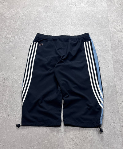 Vintage 2000s Adidas Adjustable 3/4 Track Shorts (M)