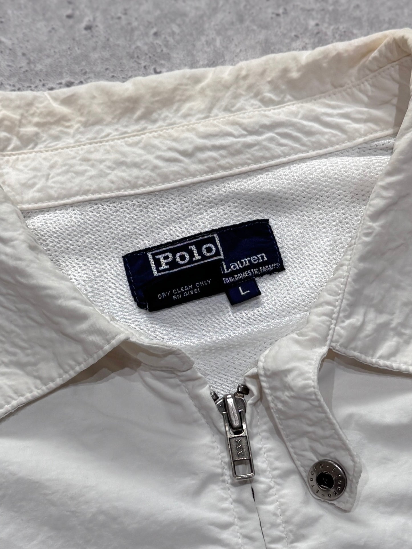 Vintage Polo Ralph Lauren Windbreaker Harrington Jacket (L)