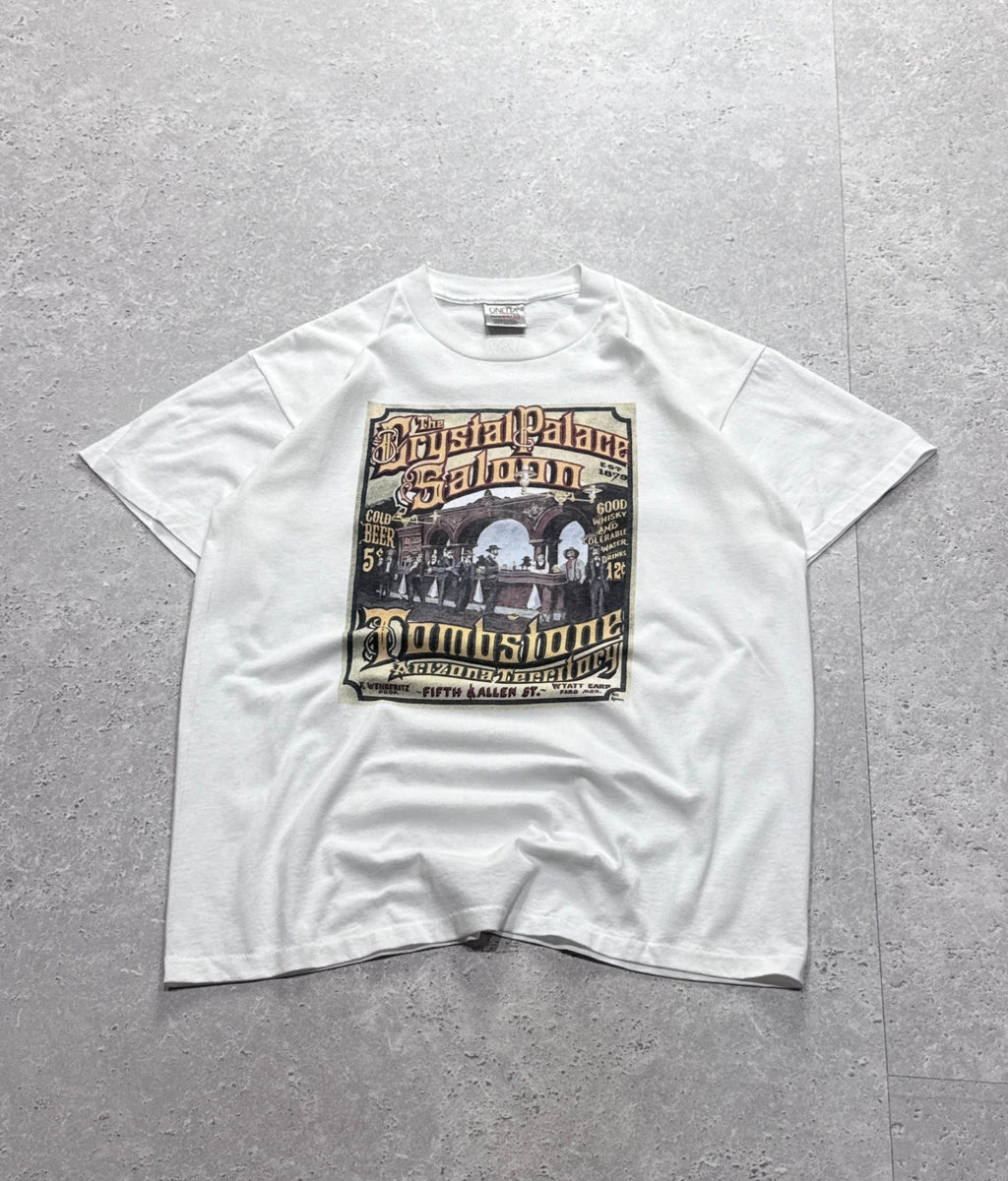 Vintage 90s Crystal Palace Saloon Graphic Tee (XL)