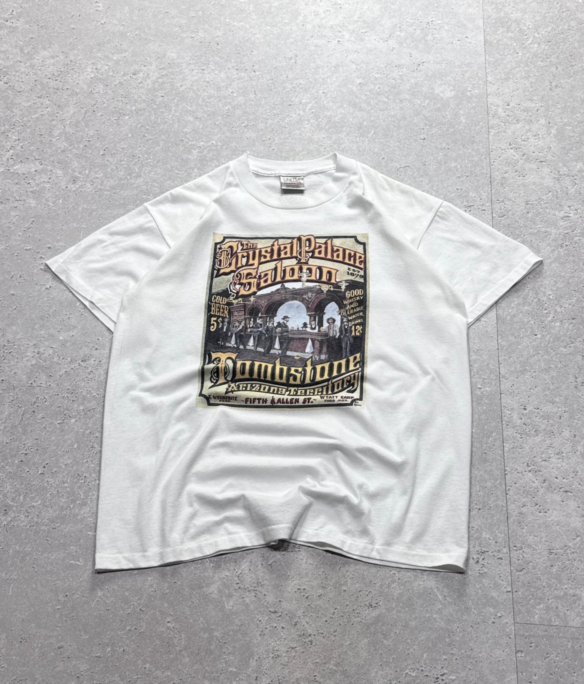 Vintage 90s Crystal Palace Saloon Graphic Tee (XL)