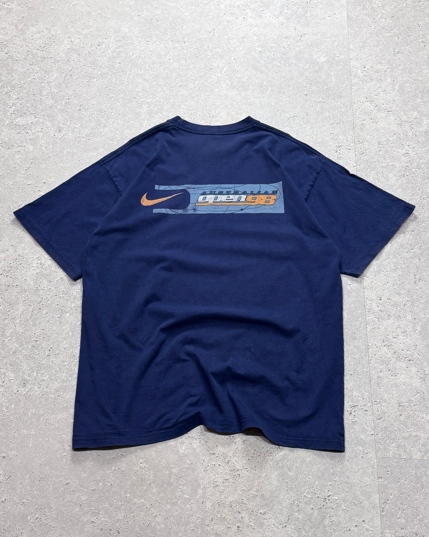 Vintage 1998 Nike X Australian Open Pete Sampras Tennis Tee (XL)