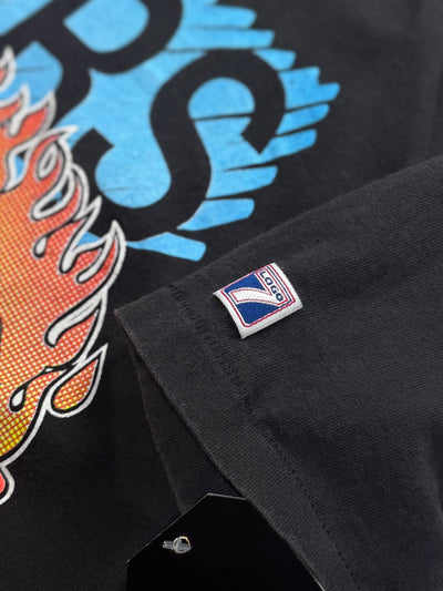 Vintage 90s Indiana Pacers NBA Logo Tee (L)