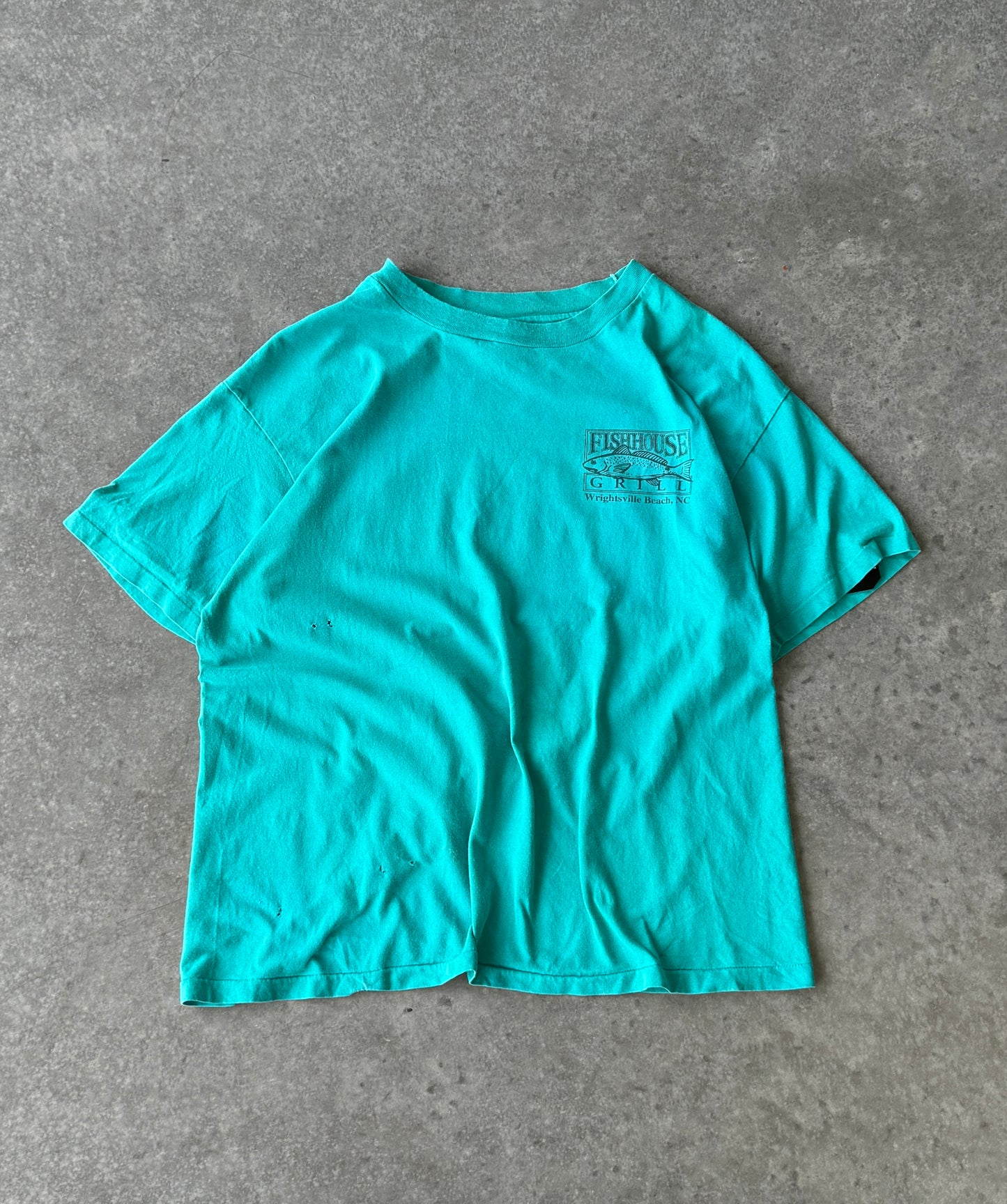 Vintage 90s Fish House Grill Destination Tee (L)