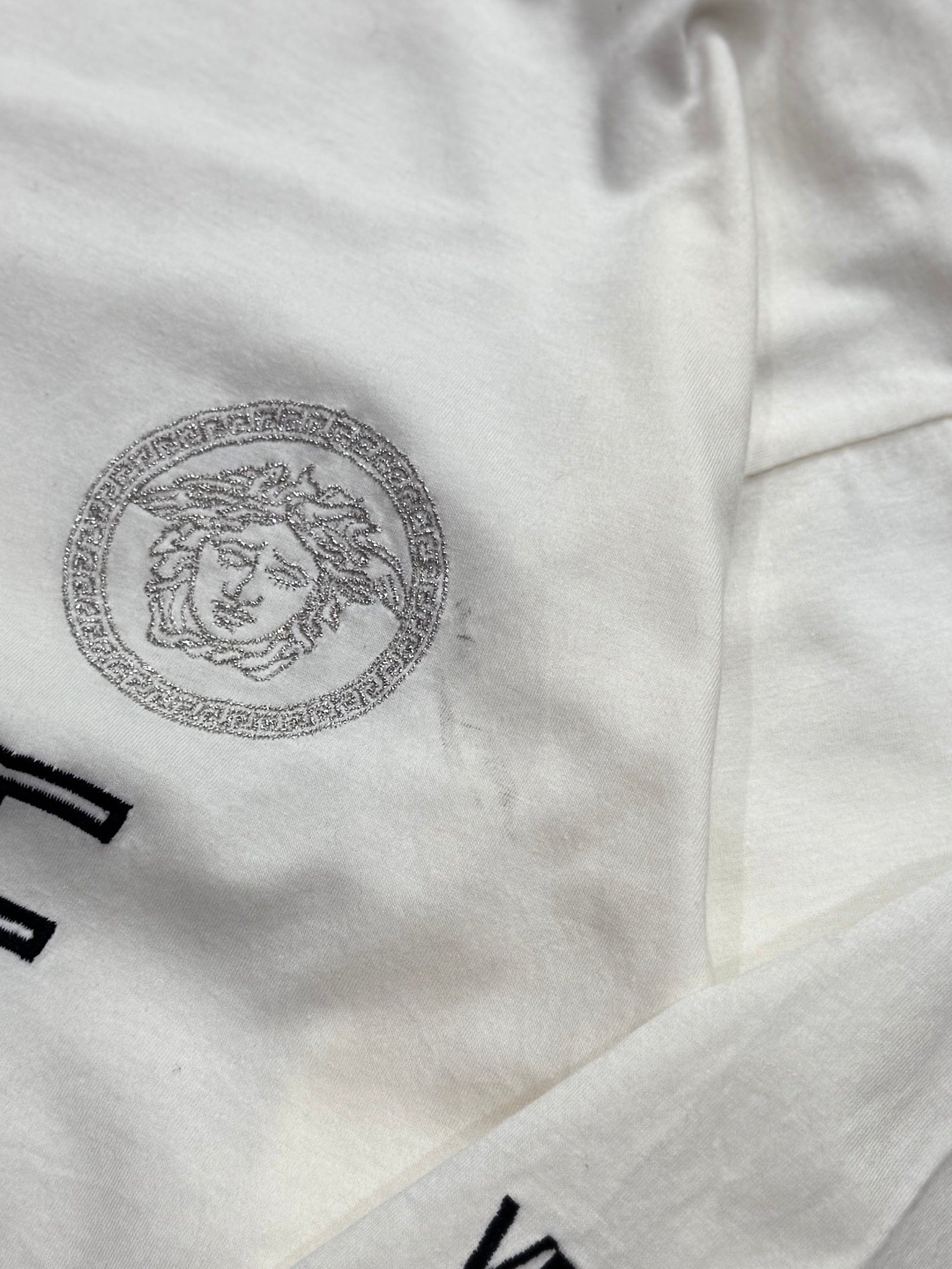 Vintage Versace Jeans Couture Logo Tee (XL)