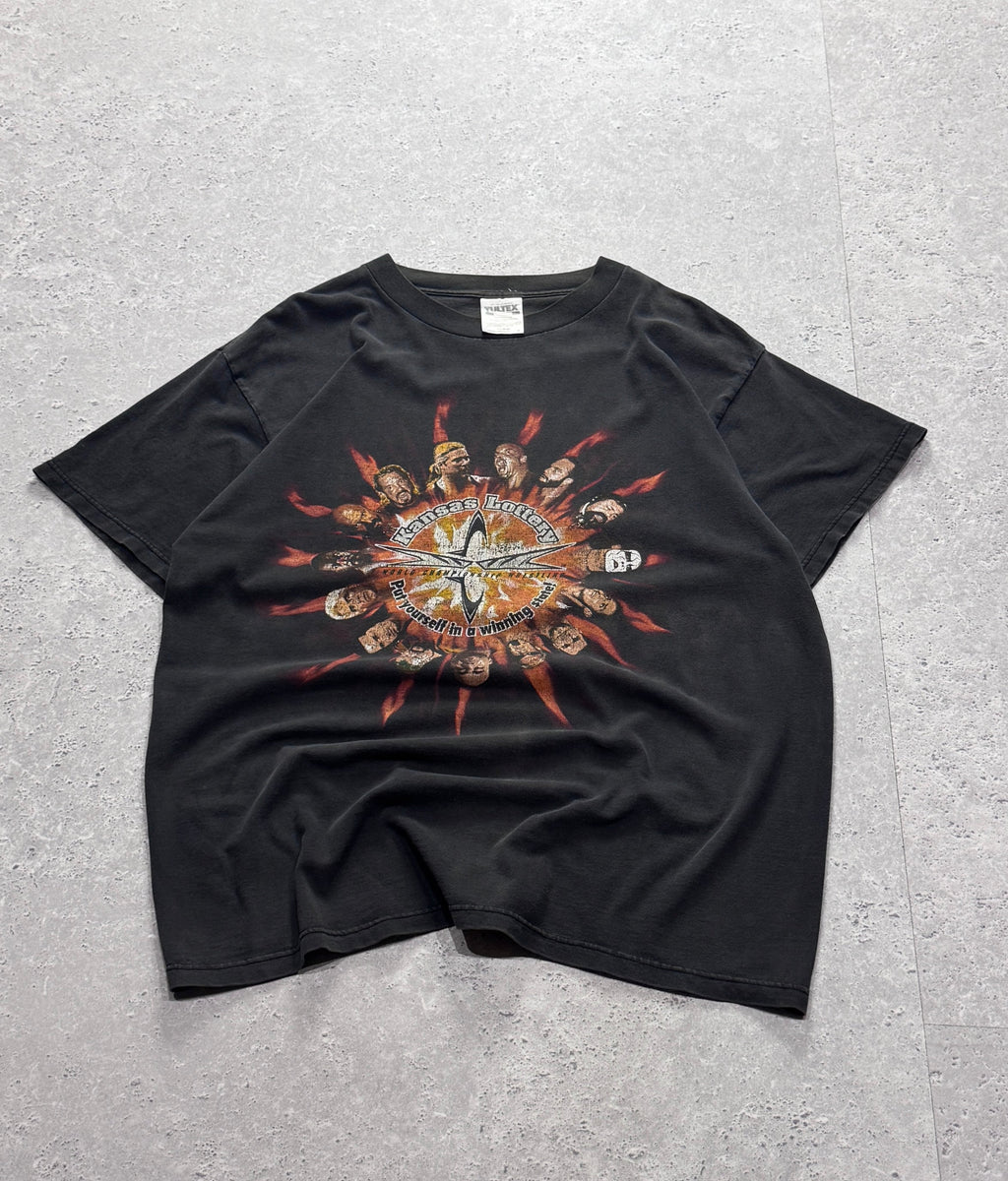 Vintage 90s WCW Wrestling Lottery Tee (XL)