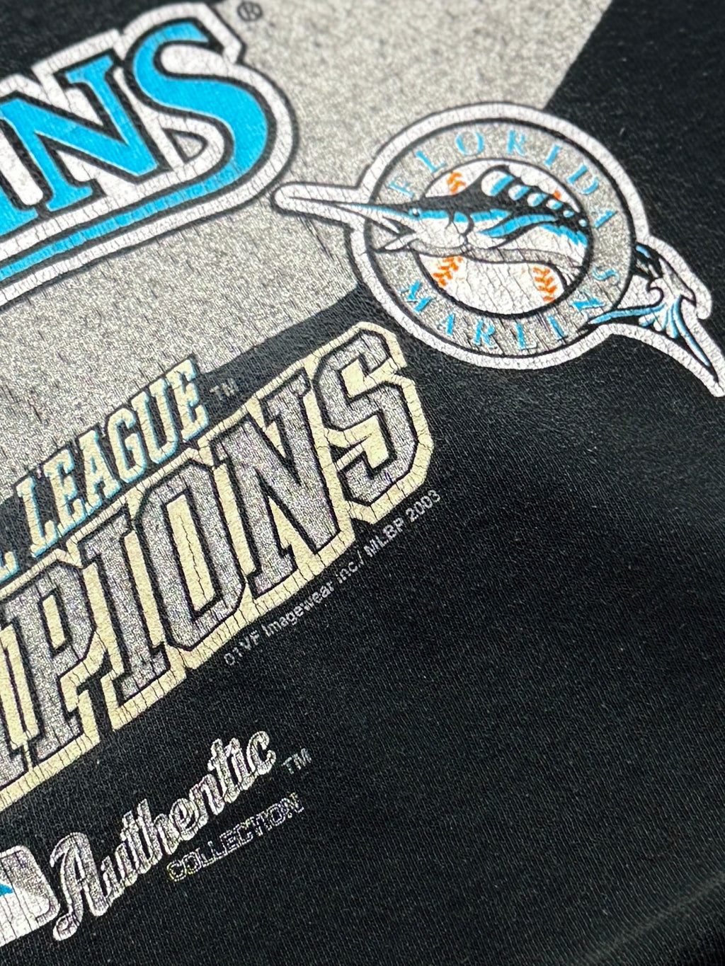 Vintage 2000s Florida Marlins MLB Tee (2XL)
