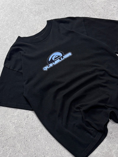 Vintage 90s Quiksilver Spellout Surf Tee (L)